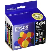 Epson 288/288XL Durabrite Ultra Ink Cartridges High Capacity 4 Pack - T288XL-BCS