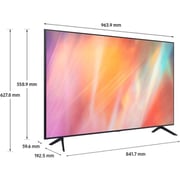 Samsung UA43AU7700 Crystal UHD 4K Flat Smart Television 43inch (2023 Model)