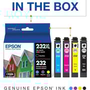 Epson T232 High Yield Ink Cartridge Combo Pack - T232XL-BCS