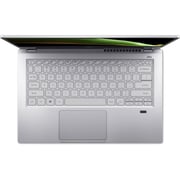 Acer Swift SF3 (2021) Laptop - AMD Ryzen 7-5700 / 14inch FHD / 512GB SSD / 16GB RAM / Windows 11 Home / English & Arabic Keyboard / Pure Silver / Middle East Version - [SF314-43-R4K2]