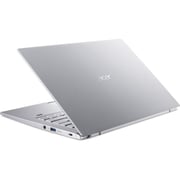 Acer Swift SF3 (2021) Laptop - AMD Ryzen 7-5700 / 14inch FHD / 512GB SSD / 16GB RAM / Windows 11 Home / English & Arabic Keyboard / Pure Silver / Middle East Version - [SF314-43-R4K2]