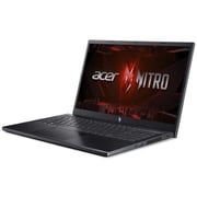 Acer Nitro Gaming (2023) Laptop - 13th Gen / Intel Core i7-13620H / 15.6inch FHD / 512GB SSD / 16GB RAM / 6GB NVIDIA GeForce RTX 3050 Graphics / Windows 11 Home / English & Arabic Keyboard / Obsidian Black / Middle East Version - [ANV15-51-722Y]