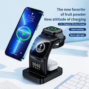 Maxguard Veloce Series 5-in-1 Magnetic Wireless Charger Black