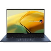 Asus Zenbook 14 OLED (2022) Laptop - 12th Gen / Intel Core i7-1260P / 14inch 2.8K / 512GB SSD / 16GB RAM / Shared Intel Iris Xe Graphics / Windows 11 Home / English & Arabic Keyboard / Ponder Blue / Middle East Version - [UX3402ZA-OLEDI7B]