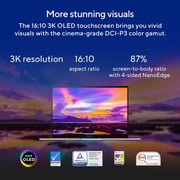 Asus Zenbook 14 Flip OLED 2-in-1 (2023) Laptop - 13th Gen / Intel Core i7-1360P / 14inch 2.8K / 1TB SSD / 16GB RAM / Shared Intel Iris Xe Graphics / Windows 11 Home / English & Arabic Keyboard / Ponder Blue / Middle East Version - [UP3404VA-OLEDI7B]