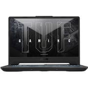 Asus TUF F15 Gaming (2021) Laptop - 11th Gen / Intel Core i7-11800H / 15.6inch FHD / 512GB SSD / 8GB RAM / 4GB NVIDIA GeForce RTX 3050 Ti Graphics / Windows 11 Home / English & Arabic Keyboard / Graphite Black / Middle East Version - [FX506HE-HN018W]