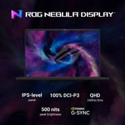 Asus ROG Zephyrus M16 Gaming (2023) Laptop - 13th Gen / Intel Core i9-13900H / 16inch WQXGA / 1TB SSD / 32GB RAM / 12GB NVIDIA GeForce RTX 4080 Graphics / Windows 11 Home / English & Arabic Keyboard / Off Black / Middle East Version - [GU604VZ-N4055W]