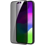 Anker Privacy Tempered Glass Screen Protector Black iPhone 15 Pro Max