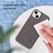 Protect MagSafe Silicon Case Platinum iPhone 15