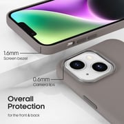 Protect MagSafe Silicon Case Platinum iPhone 15 Plus