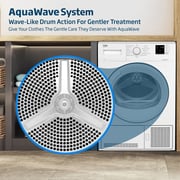 Beko 7kg Condenser Tumble Dryer, AquaWave Technology, Sensor Drying, White - DC7W