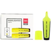 Deli Chisel Tip Fast Dry Highlighter Yellow