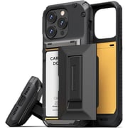 VRS Design Groove Case Black iPhone 15 Pro