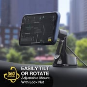 Scosche MagicMount Pro MagSafe Mobile Charging Car Dash Boar Black