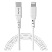 Skech USB-C To Lightning Cable 2m White