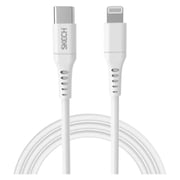 Skech USB-C To Lightning Cable 2m White