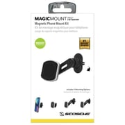 Scosche MagicMount 4-In-1 MagSafe Mobile Car Mount Black