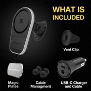 Scosche MagicMount Pro MagSafe Mobile Charging Car Vent Mount Black