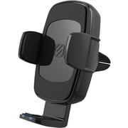 Scosche 3-In-1 Wireless Charging Universal Phone Car Vent Mount Black