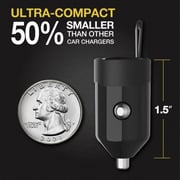 Scosche Powervolt USB-C Mini Car Charger Black