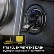 Scosche Powervolt USB-C Mini Car Charger Black