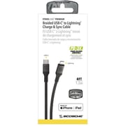 Scosche Strikeline USB-C To Lightning Cable 1.2m Black