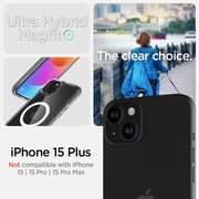 Spigen MagFit Crystal Hybrid Case Clear/White iPhone 15 Plus