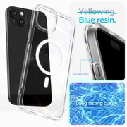 Spigen MagFit Crystal Hybrid Case Clear/White iPhone 15 Plus