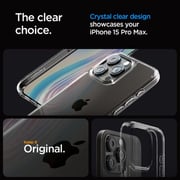 Spigen Crystal Hybrid Case Clear iPhone 15 Pro Max