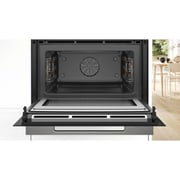 Bosch Series 8 Built In Compact Oven With Microwave CMG7361B1M