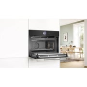 Bosch Series 8 Built In Compact Oven With Microwave CMG7361B1M