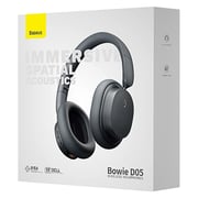 سماعات الرأس باسيوس Bowie D05 اللاسلكية فوق الأذن لون رمادي NGTD020213 
