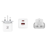 Radalifestyle QC 8 Fast Charger With Quick-Charge 20W & Type C Cable Included