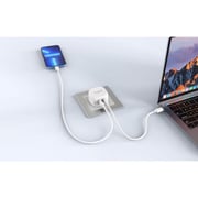 Blupebble 2-Port PD GaN Fast Charger White