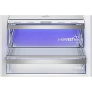 Beko No-Frost Refrigerator 590 Liter 2 Doors Bottom freezer, Digital, Inverter, Black - RCNE590E35ZB