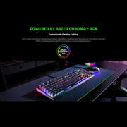 Razer BlackWidow V4 X Mechanical Gaming Keyboard Green Switch, ENG/ARABIC, with Razer Chroma RGB, Black, RZ03-04703500-R391