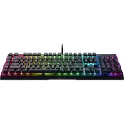 Razer BlackWidow V4 X Mechanical Gaming Keyboard Green Switch, ENG/ARABIC, with Razer Chroma RGB, Black, RZ03-04703500-R391