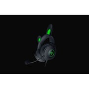 Razer RZ04-04510100-R3M1 Kraken Kitty V2 Pro Wired Over Ear Gaming Headphones Black