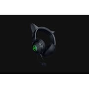 Razer RZ04-04730100-R3M1 Kraken Kitty V2 Wired Over Ear Gaming Headphones Black