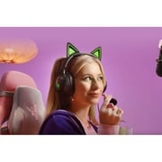 Razer RZ04-04730100-R3M1 Kraken Kitty V2 Wired Over Ear Gaming Headphones Black