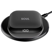 Xcell XLBDSOUL9PRO Wireless Earbuds Black + Xcell WL-102 Wireless Charging Pad