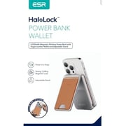 ESR Halolock Power Bank 5000mAh Caramel Brown 2G5130201
