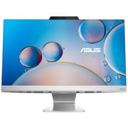 Asus A3402 All-in-One (2022) Desktop - 12th Gen / Intel Core i5-1235U / 23.8inch FHD / 512GB SSD / 8GB RAM / Shared Intel UHD Graphics / Windows 11 Home / White / Middle East Version - [A3402WBAK-WA668W]