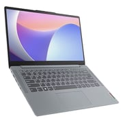 Lenovo IdeaPad Slim 3 14IAH8 (2022) Laptop - 12th Gen / Intel Core i5-12450H / 14inch FHD / 512GB SSD / 8GB RAM / Shared Intel UHD Graphics / Windows 11 Home / English & Arabic Keyboard / Arctic Grey / Middle East Version - [83EQ000EAX]