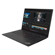 Lenovo ThinkPad T14 Gen 4 (2023) Laptop- 13th Gen / Intel Core i7-1355U / 14inch WUXGA / 512GB SSD / 16GB RAM / Shared Intel Iris Xe Graphics / Windows 11 Pro / English & Arabic Keyboard / Thunder Black / Middle East Version - [21HD008DGR]