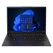 Lenovo ThinkPad X1 Carbon Gen 11 (2023) Laptop - 13th Gen / Intel Core i7-1355U / 14inch WUXGA / 512GB SSD / 16GB RAM / Shared Intel Iris Xe Graphics / Windows 11 Pro / English & Arabic Keyboard / Deep Black / Middle East Version - [21HM004GGR]