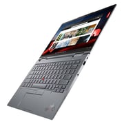 Lenovo ThinkPad X1 Yoga Gen 8 (2023) Laptop - 13th Gen / Intel Core i7-1355U / 14inch WUXGA / 1TB SSD / 16GB RAM / Shared Intel Irix Xe Graphics / Windows 11 Pro / English & Arabic Keyboard / Storm Grey / Middle East Version - [21HQ006DGR]