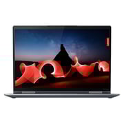 Lenovo ThinkPad X1 Yoga Gen 8 (2023) Laptop - 13th Gen / Intel Core i7-1355U / 14inch WUXGA / 1TB SSD / 16GB RAM / Shared Intel Irix Xe Graphics / Windows 11 Pro / English & Arabic Keyboard / Storm Grey / Middle East Version - [21HQ006DGR]