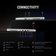 لابتوب آسوس ROG زيفروس G16 الالعاب (2023) - الجيل الثاني عشر / انتل كور i7-13620H / 16 بوصة QHD+ / 1 تيرا SSD / 16 جيجا رام / 8 جيجابايت نفيديا جيوفرس RTX 4060 جرافيك / ويندوز 11 هوم / الرمادي الغامق - [GU603VV-N4083W]