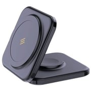 Smartix Premium Foldable Magnetic Wireless Charger Black